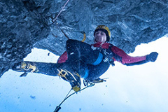 Dejan Koren, three new routes at Forcella Lavina