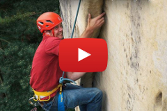 Sandstone climbing in Bohemian Paradise