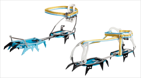 LUCIFER III and FAKIR III crampons