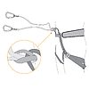 RK112WX000 / BUNGEE - attachment to a harness using a girth hitch