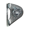 RK716XX10 / HANGER WITH BOLT (zinc-coated steel) - 3 mm thick plate, bolt Ø 10 mm