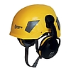 Hellberg SECURE earmuffs on the FLASH helmet