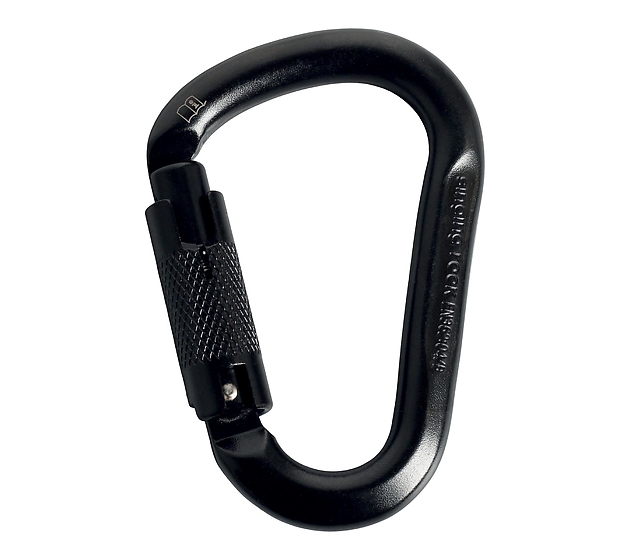 K4000ZB07 / HMS STEEL CONNECTOR triple lock - black